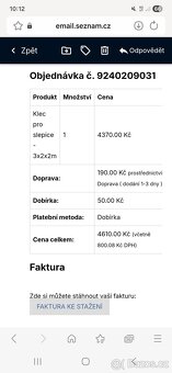 Klec pro slepice 3x2x2 - 2