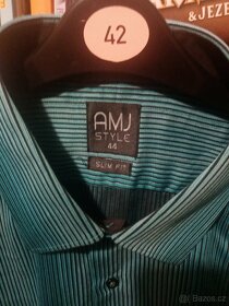 Košile AMJ 44 slim. - 2