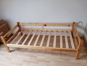 Dětská postel masiv 90 x 200 cm - Nepoužívaná - 2