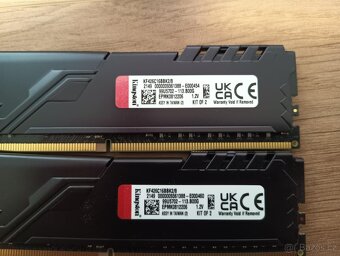 DDR4 RAM Kingston FURY (8gb kit) - 2