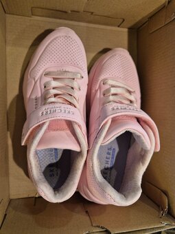 Boty skechers,tenisky,holčičí růžové tenisky - 2