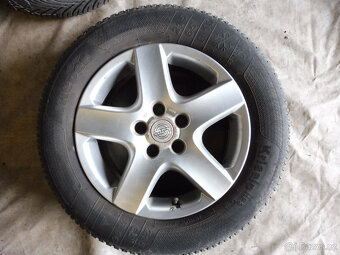Prodám orig.16" litá kola s zimními pneu. na NISSAN X-TRAIL - 2