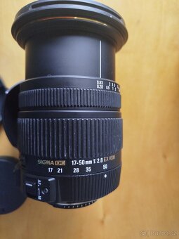 SIGMA 17-50 mm f/2,8 EX DC OS HSM pro Nikon F - 2