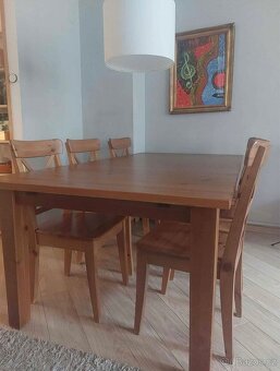 Jídelní set Ikea stůl Stornas židle Ingolf - 2