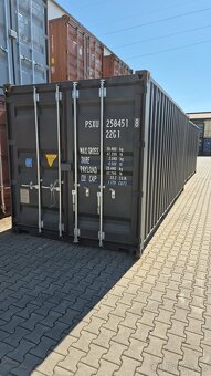 Lodní kontejner 20' DC antracit - po jedné cestě - 2
