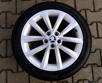 Alu kola originál Škoda Fabia III, Rapid 5x100 R16 Vigo - 2