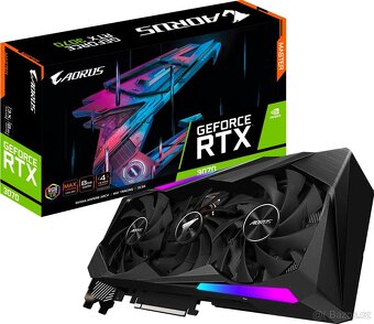 Grafická karta GIGABYTE AORUS NVIDIA GeForce RTX 3070 - 2