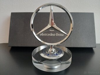 Znak Mercedes Benz - luxusní těžítko - 2