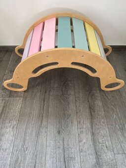 Montessori houpačka Elis Design 5v1 pastel - 2