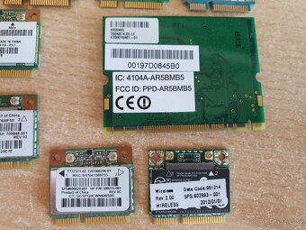 Wifi moduly, kus : 150kč. - 2