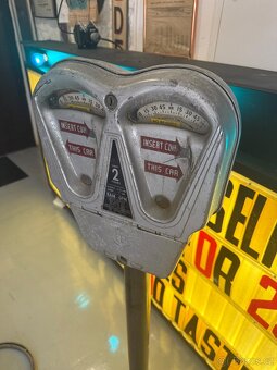 Parkovací hodiny Rockwell 1958-1963 ze San Francisca - 2