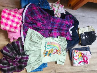 Balík oblečení 116-122 - 2