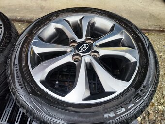 Alu Sada = 4x100 =orig. HYUNDAI= s pneu =185/55 R15 - 2