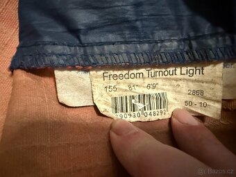 Bucas freedom turnout light vel. 155 cm - 2