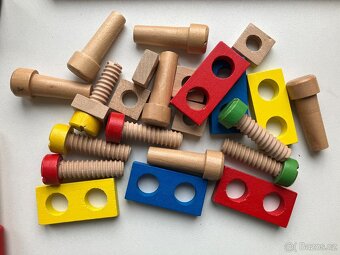 Dřevěný box s nářadím značka Small foot - 2