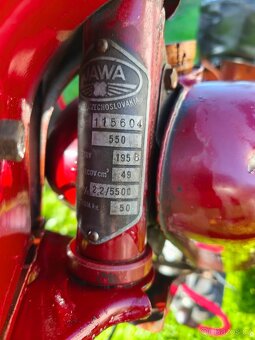 Jawa 550 pařez r.1958 prodej - 2