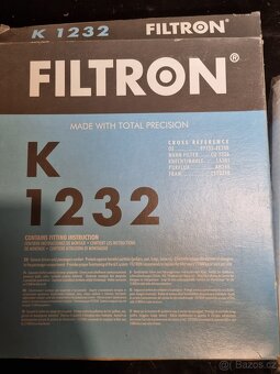 Kabinový filtr FILTRON K1232 - 2