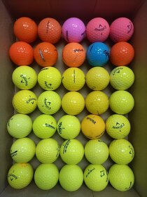 Barevné golfové míčky 35ks za 400Kč - 2