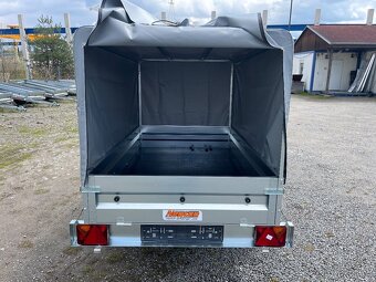 Přívěsný vozík s plachtovou nástavbou, 202x114x110 - 2