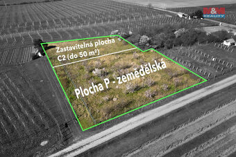 Prodej zahrady, 2462 m², Dobšice u Znojma - 2