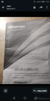 Americká lednice Hisense - 2