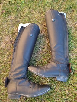 Vysoké jezdecké boty Equitheme Primera Lisse - 2