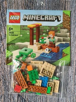 LEGO Mincraft 30432 Želví pláž (polybag) - 2