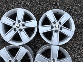 Alu original sada disku Škoda Star 5x112 6J ET48 R16 - 2