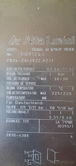 Výměník Alfa-Laval CB 26-24H - 2