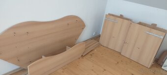 Rohový psací PC stůl - 2