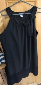 Černé formální šaty nad kolena, vel. 42-44, H&M - 2