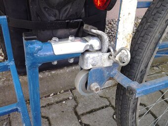 Kolo + přivěs na přepravu padlbordů třeba. - 2