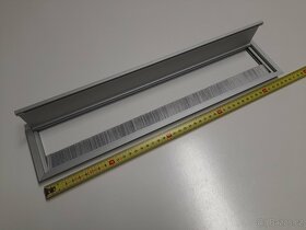 Průchodka alu hliníková 452x100 mm elox - 2