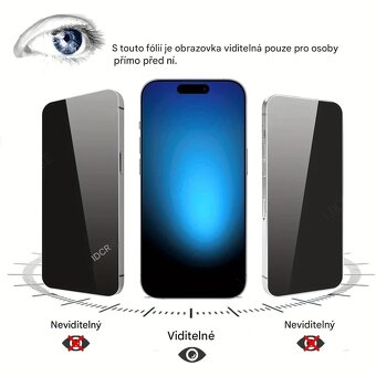 Privacy tvrzené sklo pro Samsung Galaxy A26 - 2