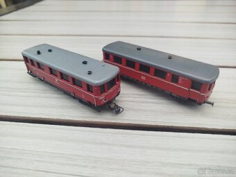 Motorový vagónek lokomotiva H0 motoráček - 2