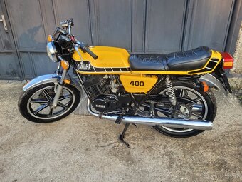 Yamaha RD 400 r.v. 1979 typ 1A3 DOKLADY - 2