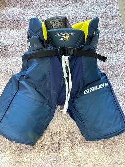 ✅ NOVÉ HOKEJOVÉ NOHAVICE - BAUER SUPREME 2 S PRO - XL NAVY ✅ - 2