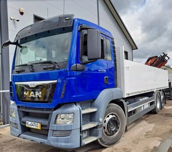 MAN TGS 26.400 - 6x2 - Valník + HR-ATLAS 165,2-A4 – EURO 6 - 2