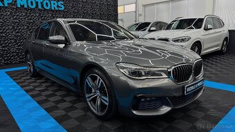 BMW 740d xDrive,G11,M paket,ČR,TOP STAV,aktivní výfuk ON/OFF - 2