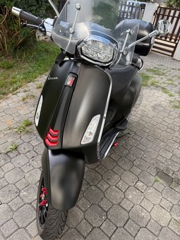 Vespa Sprint S125, Nero Convinto matt - 2