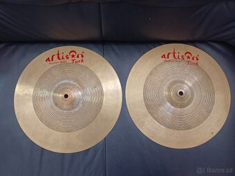 Činely 2 ks Artisan Turk Jazz Core Series 35 cm/14" Hi Hat - 2