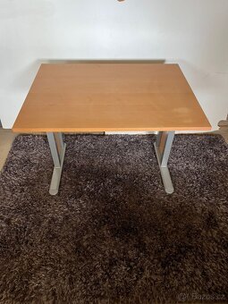 Psací stůl – 100 × 75 cm, výška 74 cm - 2