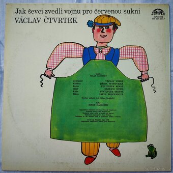Jak ševci zvedli vojnu pro červenou sukni -2LP Václav Čtvrte - 2