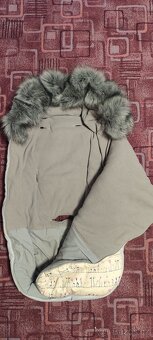 Dětský zimní fusak s kožešinkou do kočárku zn.Linda Cube - 2