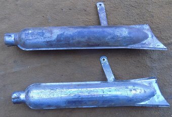 ČZ 125 b,t výfuky - 2