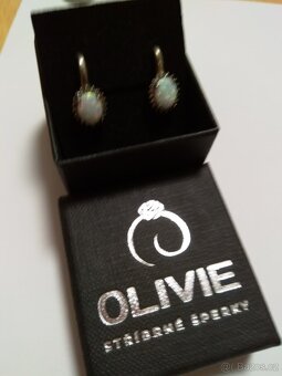 stříbrné náušnice - 2