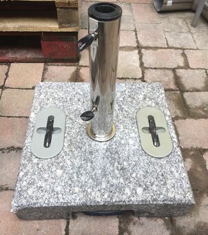 Stojan, podstavec na slunečník - 2ks - 2