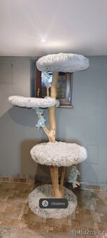 Kočičí strom škrabadlo odpočívadlo pro kočky - 2