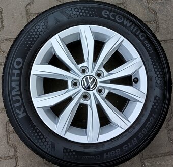 Originál sada disků VW Polo, Škoda Fabia IV 5x100 R15 - 2