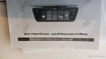 Navigace -Android GPS navigace - DVR kamera XtechNavi GX96AN - 2